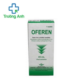 Oferen 45ml - Thuốc điều trị táo bón hiệu quả của Unison