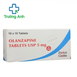Olanzapine Tablets USP 5mg Cadila - Thuốc trị tâm thần phân liệt của Ấn Độ
