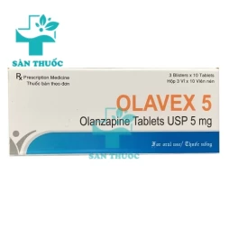 Olavex 5mg - Thuốc điều trị tâm thần phân liệt hiệu quả