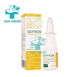 Olyfrin Spray 15ml Grotex - Dung dịch xịt mũi hiệu quả của Nga