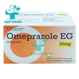 Omeprazole EG 20mg - Thuốc điều trị viêm loét dạ dày, tá tràng