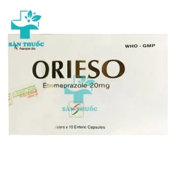 Orieso 20mg - Thuốc điều trị viêm loét dạ dày, tá tràng hiệu quả