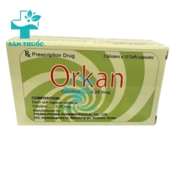 ORKAN SOFTCAPSULE - Thuốc trị còi xương của Korea