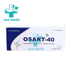 Osart-40 Theon - Thuốc điều trị tăng huyết áp của Ấn Độ