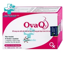 OvaQ1 - Giúp tăng khả năng thụ thai hiệu quả ở nữ giới