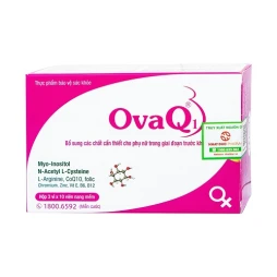 OvaQ1 - Giúp tăng khả năng thụ thai hiệu quả ở nữ giới