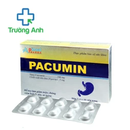 Pacumin - Giúp hỗ trợ điều trị viêm loét dạ dày hiệu quả