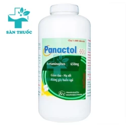 Panactol 650 Khapharco - Thuốc giảm đau, hạ sốt hiệu quả