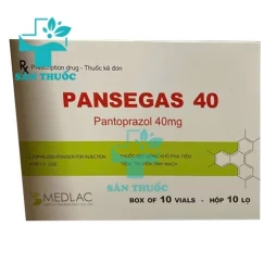 Pansegas 40 - Thuốc điều trị viêm loét dạ dày hiệu quả