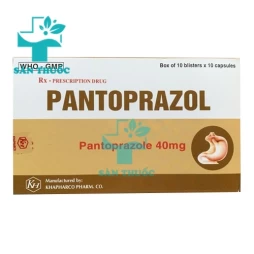 Pantoprazol 40mg Khapharco - Thuốc trị trào ngược dạ dày