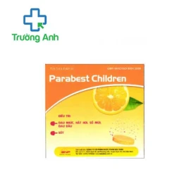 Parabest children Baniphar - Thuốc giảm đau hạ sốt cho trẻ em