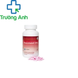 PARACETAMOL 500 MG PV Pharma (Viên nén) - Thuốc hạ sốt giảm đau
