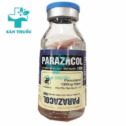 Parazacol 1000 Pharbaco - Thuốc giảm đau, hạ sốt hiệu quả