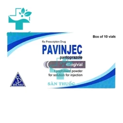 Pavinjec 40 Demo S.A - Thuốc điều trị viêm loét dạ dày của Hy Lạp