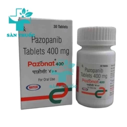 Pazonat 400mg Natco - Thuốc điều trị ung thư biểu mô tế bào thận