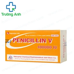 Penicillin V 400000IU Mekophar - Thuốc điều trị nhiễm khuẩn