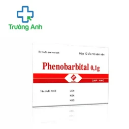 Phenobarbital 0,1g Vidipha - Thuốc điều trị bệnh động kinh