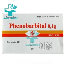 Phenobarbital 0,1g Vidipha - Thuốc điều trị bệnh động kinh