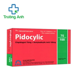Pidocylic 75/100 SPM - Thuốc dự phòng nghẽn mạch huyết khối
