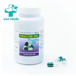 Piracetam 800mg Medipharco - Thuốc điều trị rối loạn ý thức