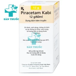 Piracetam Kabi 12g/60ml - Điều trị các tổn thương não của Bidiphar