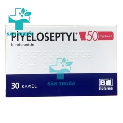 Piyeloseptyl 50mg Kapsul (Nitrofurantoin) - Thuốc trị nhiễm khuẩn