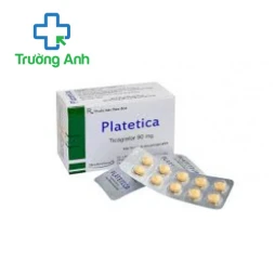 Platetica 90mg - Thuốc điều trị nhồi máu cơ tim hiệu quả