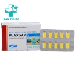 Plaxsav 5 - Thuốc điều trị tăng huyết áp hiệu quả của Savipharm