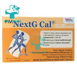 NextG Cal - Thuốc giúp bổ sung canxi cho cơ thể hiệu quả