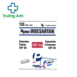 PMS-Irbesartan 300mg Pharmascience - Thuốc trị tăng huyết áp