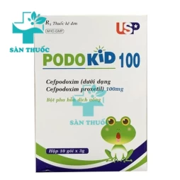 Podokid 100 - Thuốc điều trị bệnh nhiễm khuẩn nhẹ của US Pharma USA