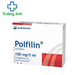 Polfilin 2% 100mg/5ml Polpharma - Thuốc trị thiếu máu não hiệu quả