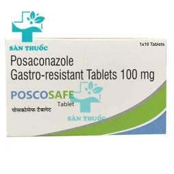 Poscosafe 100mg - Thuốc điều trị bệnh nhiễm nấm của Ấn Độ