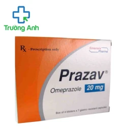 Prazav 20mg Liconsa - Thuốc điều trị viêm loét dạ dày, tá tràng