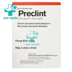 Preclint - Thuốc làm sạch đại tràng khi phẫu thuật sội soi