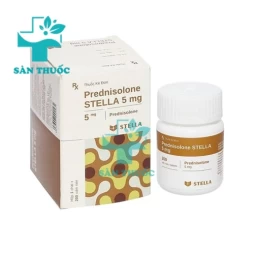 Prednisolone STELLA 5mg - Thuốc chống viêm và ức chế miễn dịch