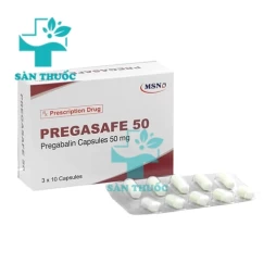 Pregasafe 50mg - Thuốc điều trị đau thần kinh hiệu quả