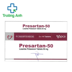 Presartan H 50 Ipca - Thuốc điều trị tăng huyết áp