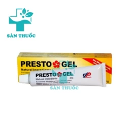 Presto Gel (Hộp 12 viên) Dan Pharm - Hỗ trợ điều trị bệnh trĩ