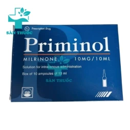 Priminol 10mg Pymepharco - Thuốc trị suy tim sung huyết dạng tiêm