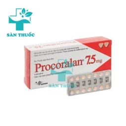 Procoralan 7.5mg Servier - Thuốc điều trị đau thắt ngực của Pháp