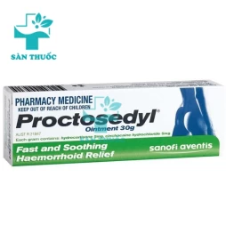 Proctosedyl - Thuốc điều trị bệnh trĩ hiệu quả của Sanofi