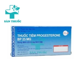 Progesterone 25mg - Thuốc điều trị chảy máu tử cung hiệu quả