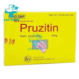 Pruzitin - Thuốc điều trị táo bón hiệu quả của Khapharco