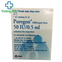 Puregon 50IU/0,5ml MSD - Thuốc trị vô sinh ở nữ giới hiệu quả