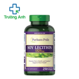 Puritan's Pride Soy Lecithin 1325mg (100 viên) - Tăng cường nội tiết