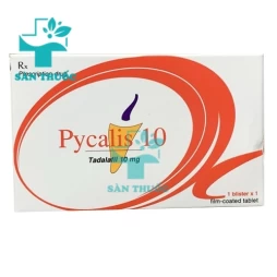 Pycalis 10 - Thuốc điều trị rối loạn cương dương của Pymepharco