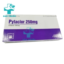 Pyfaclor 250mg - Điều trị các bệnh do nhiễm khuẩn của Pymepharco