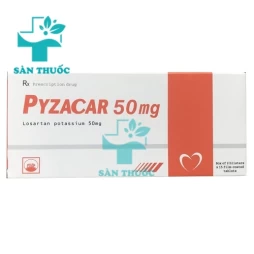Pyzacar 50mg - Thuốc điều trị tăng huyết áp của Pymepharco