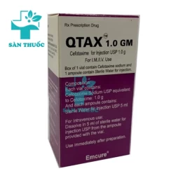 QTAX 1.0 GM - Thuốc điều trị các bệnh nhiễm khuẩn nặng của Ấn Độ